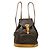Louis Vuitton Vintage Montsouris Monogram Canvas MM Marron