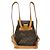 Louis Vuitton Vintage Montsouris Monogram Canvas MM Marron - vue 2