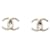 Orecchini a lobo Chanel Silver Argento - vista 2