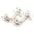 Orecchini a lobo Chanel Silver Argento - vista 3