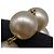 Chanel Faux Pearl Necklace White Golden - view 10