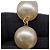 Chanel Faux Pearl Necklace White Golden - view 11