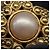 Chanel Faux Pearl Necklace White Golden - view 6