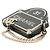 Spilla Chanel Coco Mark Street Sign Motif Nero D'oro - vista 2