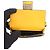 Pochette Micro Flat Baguette in pelle gialla Fendi Giallo - vista 6