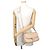 Borsa a tracolla Diane Monogram Empreinte Louis Vuitton Beige - vista 4
