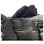 Louis Vuitton Monogram Shadow Discovery Bumbag PM Nero - vista 8
