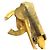 Timeless Orecchini Chanel Coco Mark 233 Vintage Gold Clip D'oro - vista 6