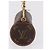 Louis Vuitton Papillon Pochette Monogram Canvas Mini Castaño - vista 3
