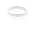 C de Cartier Cartier Ehering Platin 3mm Silber - Ansicht 4