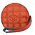 Pochette da polso rotonda Chanel Travel Line Nylon Arancione - vista 2