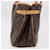 Louis Vuitton Batignolles Monogram Canvas Horizontal Marrone - vista 3