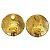 Orecchini a clip rotondi Lion placcati oro Chanel D'oro - vista 3
