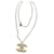 Collana Chanel A15V Coco Mark D'oro  - vista 4