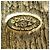 Broche Chanel 94A Vintage Bell Cross Motif Dourado - vista 5
