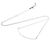 Pendente T Smile Tiffany & Co. in oro bianco 18K Small Argento