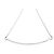 Pendente T Smile Tiffany & Co. in oro bianco 18K Small Argento - vista 4