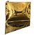 Clutch / Pouch in pelle oro metallizzato Giuseppe Zanotti Nuovo