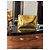 Clutch / Pouch in pelle oro metallizzato Giuseppe Zanotti Nuovo - vista 2