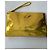 Clutch / Pouch in pelle oro metallizzato Giuseppe Zanotti Nuovo - vista 4