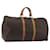 Louis Vuitton Keepall Monogram Canvas 55 Marrone