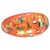 Anel Cocktail LOUIS VUITTON Inclusion Monogram Resina e Cristal Laranja L Dourado - vista 11