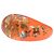 Anel Cocktail LOUIS VUITTON Inclusion Monogram Resina e Cristal Laranja L Dourado - vista 4