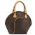 Louis Vuitton Ellipse Monogram Canvas PM Braun