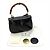 Borsa Gucci Bamboo in pelle nera Nero - vista 10