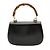 Borsa Gucci Bamboo in pelle nera Nero - vista 2