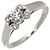 Anello Ballerine Cartier in platino e diamanti