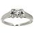 Anello Ballerine Cartier in platino e diamanti - vista 2