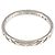 Anello Chanel Coco Crush Small SM #63 in Platino - vista 3