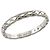 Anello Chanel Coco Crush Small SM #63 in Platino - vista 4