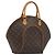 Louis Vuitton Ellipse Monogram Canvas MM Marrone