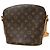 Louis Vuitton Drouot Tela Monogram Marrone - vista 2