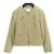 Céline Chaqueta Celine de mezcla de algodón beige
