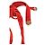 Louis Vuitton Collana Choker Sweet Monogram Cuore in Velluto Rosso D'oro - vista 8