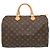 Borsa Louis Vuitton Speedy 35 Monogram Marrone Monogramma