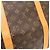 Borsa Louis Vuitton Keepall Bandoulière 60 Monogram Marrone Monogramma - vista 9