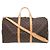 Borsa Louis Vuitton Keepall Bandoulière 50 Monogram Marrone Monogramma