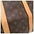 Borsa Louis Vuitton Keepall Bandoulière 50 Monogram Marrone Monogramma - vista 9