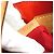 Borsa Louis Vuitton Monogram Vernis Lead PM Rosso - vista 17
