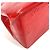 Borsa Louis Vuitton Monogram Vernis Lead PM Rosso - vista 7