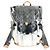 Louis Vuitton Monogram Mirror Rucksack PM Silber