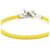 Hermès Hermes Glenan Yellow Leather Bangle Bracelet for Women  - view 2