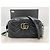 Borsa a tracolla Gucci GG Marmont in nero - vista 11