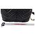 Borsa a tracolla Gucci GG Marmont in nero - vista 3