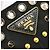 Tote Prada Canapa Convertible in tela con strass Large Nero - vista 6
