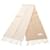 Sciarpa bicolore LOEWE Anagram Bianco Beige  - vista 1